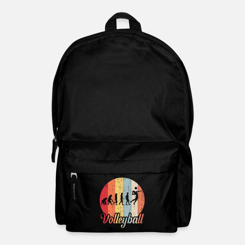 évolution volley-ball - Sac à dos - noir