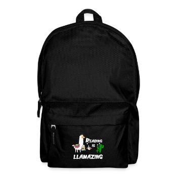 Lama - Rucksack - Schwarz - Vorne