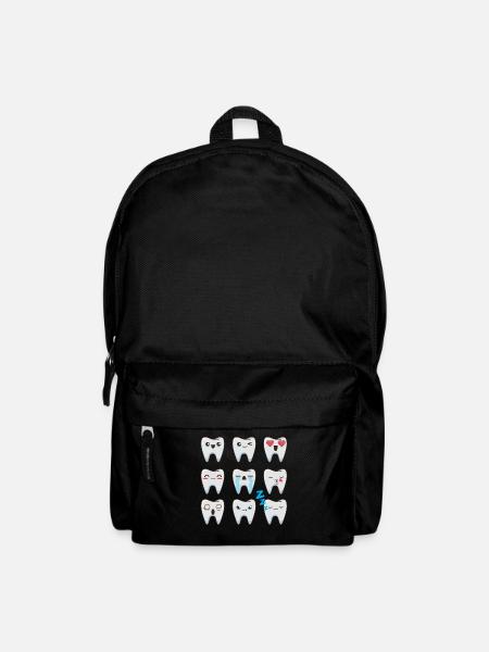 Zahnarzt Zahnarztpraxis Zähne - Rucksack - Schwarz