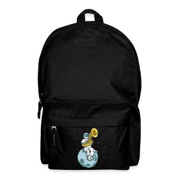 Sousaphon Tshirt Astronaut Blasmusik Shirt Tuba - Rucksack - Schwarz - Vorne