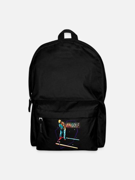 miniature golf - Backpack - black