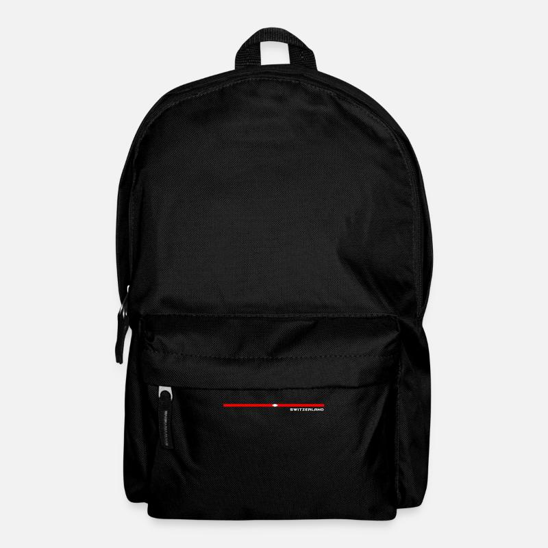 FLAGGE Schweiz Switzerland - Rucksack - Schwarz