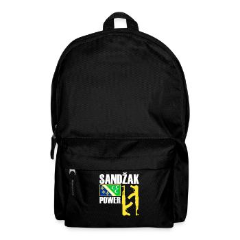Sandzak Power, Cool Sandzak Fighter, Sandzak Flag - Backpack - black - Front