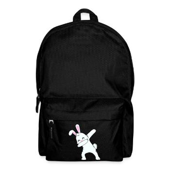 Dabbing Hase - Rucksack - Schwarz - Vorne
