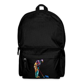 golf gift - Backpack - black - Front