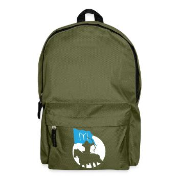 Osman Kurulus Ertugrul Bey Kayi Flag Ottoman Lover - Backpack - olive green - Front
