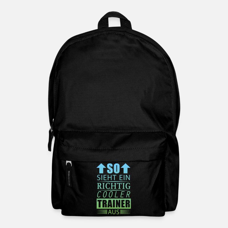 Cooler Trainer Lustiger Spruch Geschenk Herren - Rucksack - Schwarz