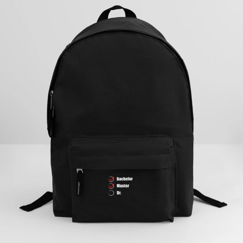 Master Abschluss Doktorand Checkliste Geschenkidee Rucksack