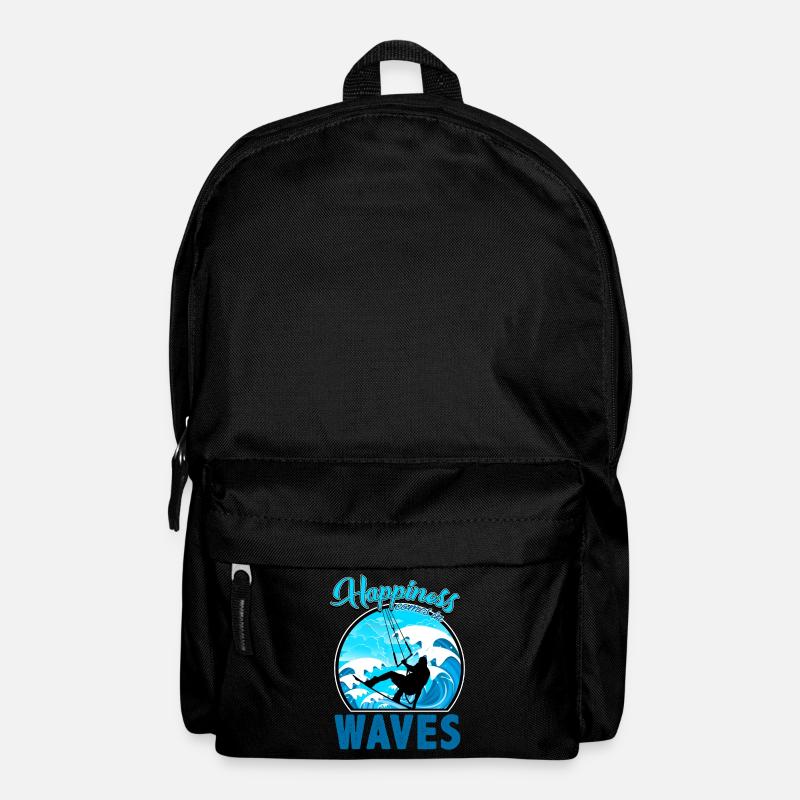 Kitesurf, kitesurf - Sac à dos - noir
