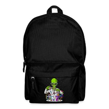 Alien Chemistry Scientist - Backpack - black - Front