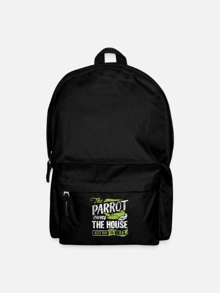 Perroquet - Sac à dos - noir