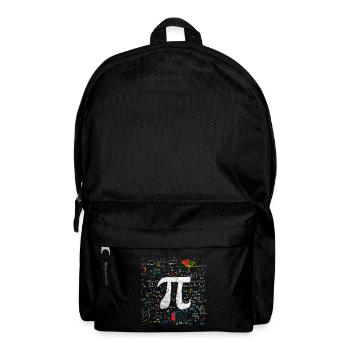 Mathe Schüler - Rucksack - Schwarz - Vorne