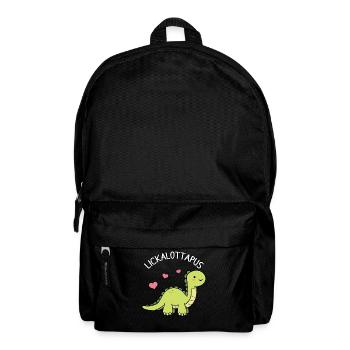 Lickalottapus - Rucksack - Schwarz - Vorne