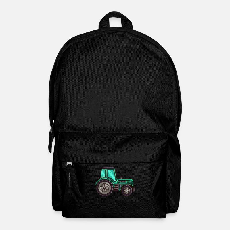 Traktor Traktoren - Rucksack - Schwarz
