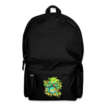 Schlagzeug Schlagzeuger - Rucksack - Schwarz - Vorne
