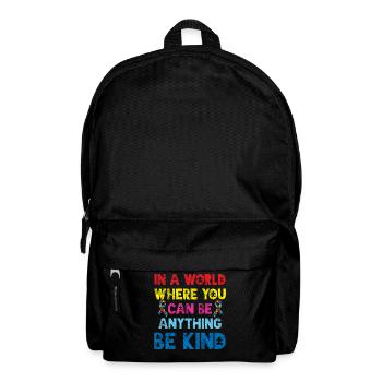 autism - Backpack - black - Front