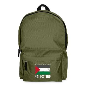 Palestine independence - Backpack - olive green - Front