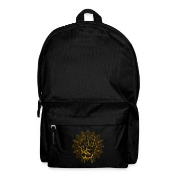 Peace hippie - Backpack - black - Front