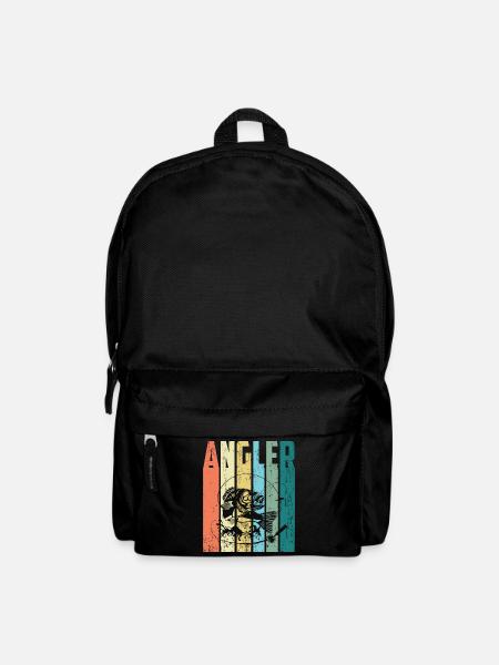ANGLER - Rucksack - Schwarz