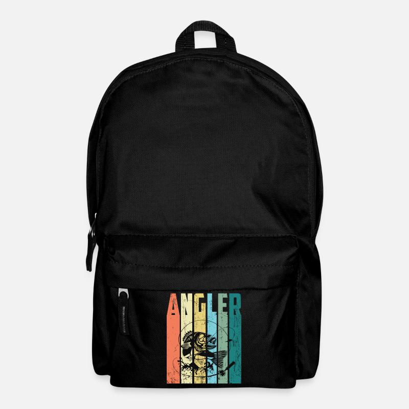 ANGLER - Rucksack - Schwarz