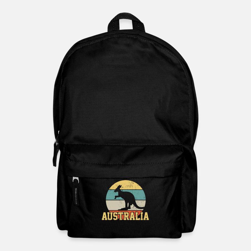 Australien - Rucksack - Schwarz