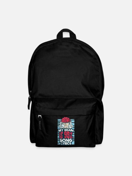 Sänger Songwriter - Rucksack - Schwarz