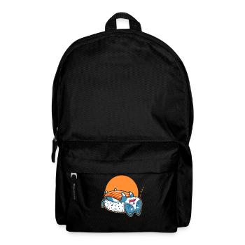 Sushi cat cat anime kawaii cats japan gift - Backpack - black - Front