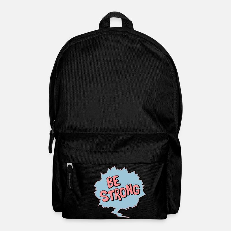 Be Strong - Rucksack - Schwarz