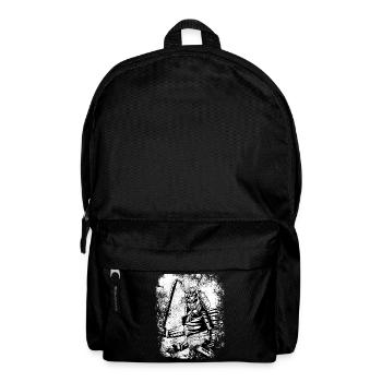 Chemise de guerrier samouraï rétro 7 vertus japon - Sac à dos - noir - Devant