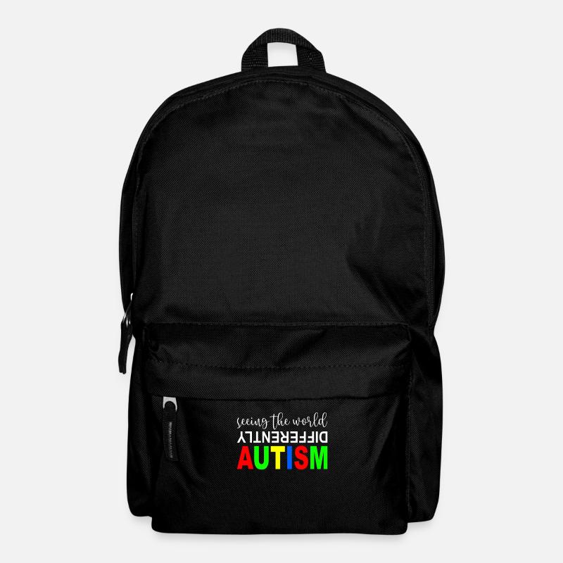 Autist, Autismus - Rucksack - Schwarz
