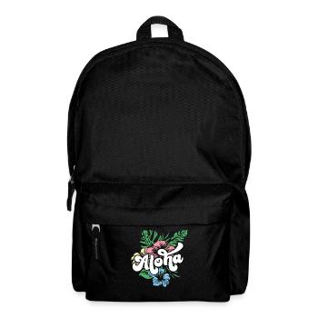 Aloha Hibiscus Hawaii - Rucksack - Schwarz - Vorne