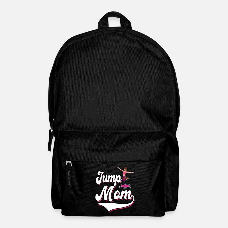 Jumping Mama Mutter Trampolin Sport - Rucksack - Schwarz