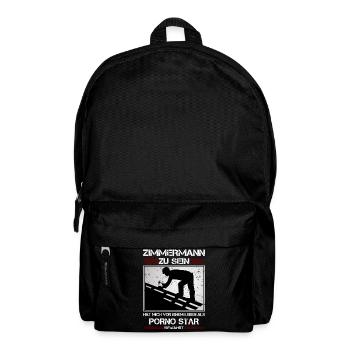 ZIMMERMANN ZU SEIN.... - Rucksack - Schwarz - Vorne