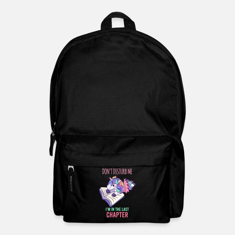 Cadeau de livre Unicorn One More Chapter - Sac à dos - noir