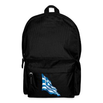Drapeau de la Grèce - Sac à dos - noir - Devant