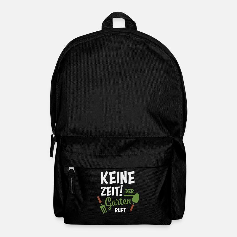 Gartenarbeit Gärtner - Rucksack - Schwarz