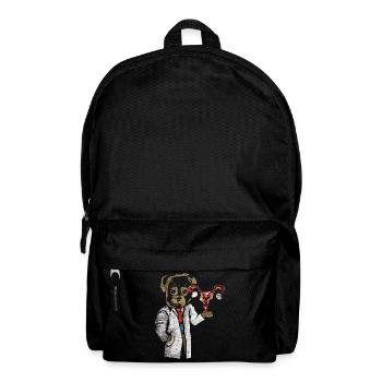 Gynecologist dog - Backpack - black - Front