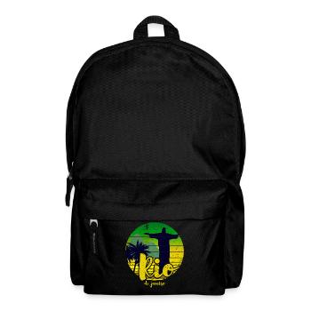 Rio de Janeiro retro - Backpack - black - Front
