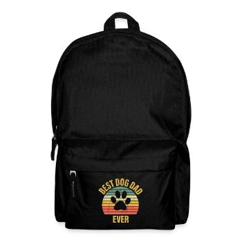 Best Dog Dad Ever - Backpack - black - Front