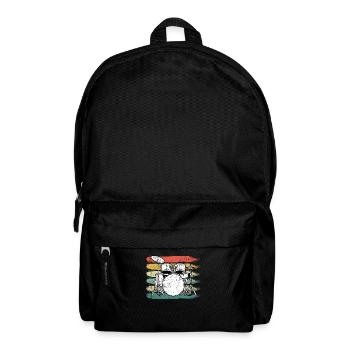 Drummer Drums - Backpack - black - Front