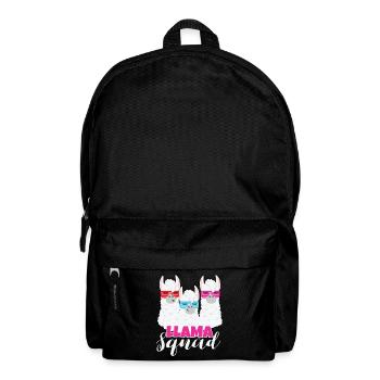 Lama Lama Squad Lama und Alpakas Alpaka - Rucksack - Schwarz - Vorne