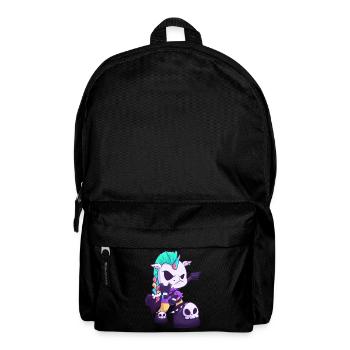 Unicorn hard rock metal music gift - Backpack - black - Front