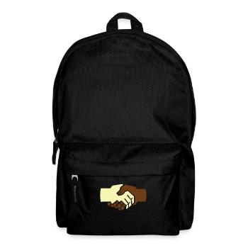 Anti-racisme contre la liberté d'expression de droite - Sac à dos - noir - Devant