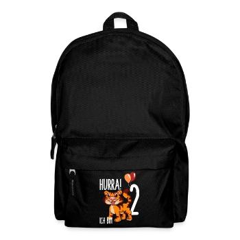 2. Geburtstag - Rucksack - Schwarz - Vorne