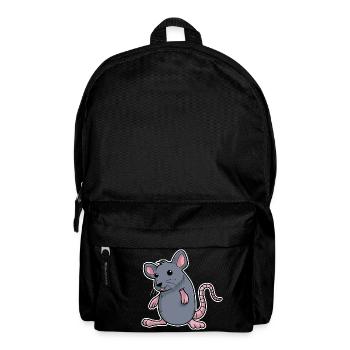 Maus - Rucksack - Schwarz - Vorne