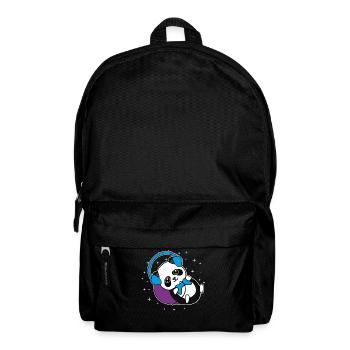 Panda gamer panda bear idée cadeau joueur - Sac à dos - noir - Devant