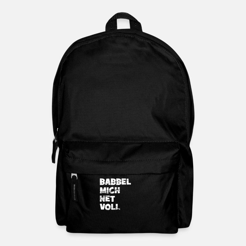 Frankfurt am Main, Frankfurterisch, Hessisch - Rucksack - Schwarz