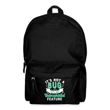 Chemise de cadeaux ingénieur en informatique - Sac à dos - noir - Devant