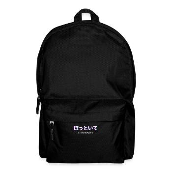 Leave Me Alone Vaporwave Japanese Text - Rucksack - Schwarz - Vorne