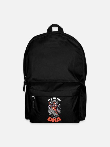 Dirtbike Dirtbiking - C'est dans mon ADN - Sac à dos - noir
